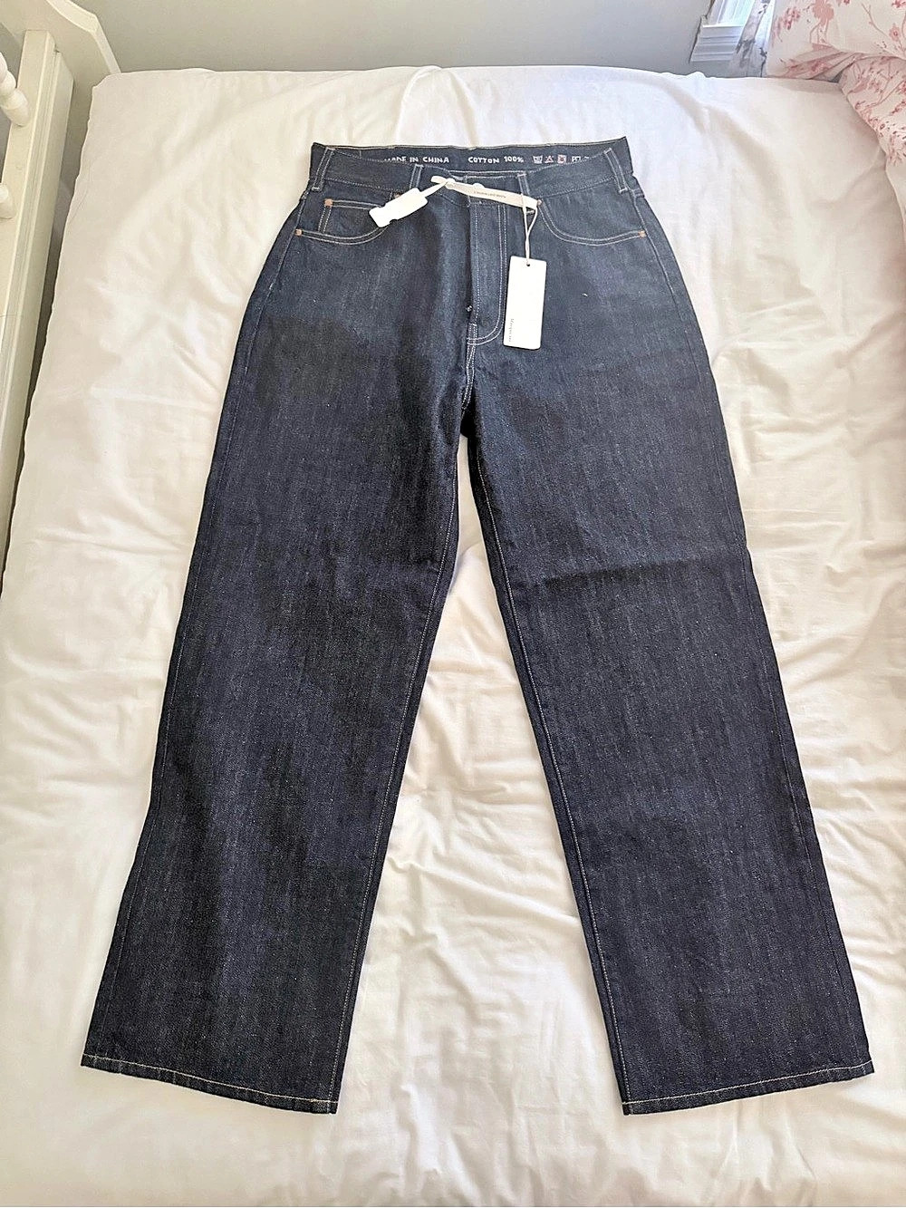 Straight Leg Jeans in Blue NWT